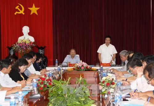 Phó Thủ tướng Phạm Bình Minh làm việc tại Tây Ninh ảnh 1