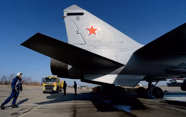 Cận cảnh chiến đấu cơ Nga thế hệ mới MiG-31BM ảnh 1