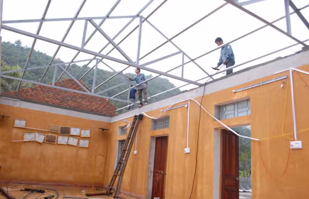 Mưa đá, gió lốc lại gây thiệt hại tại Lai Châu ảnh 1