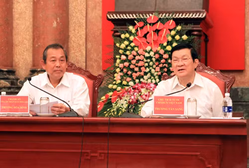 Chủ tịch nước yêu cầu hoạt động xét xử đảm bảo kịp thời, nghiêm minh ảnh 1