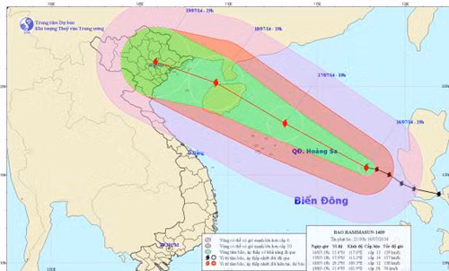 Bão số 2 cách Hoàng Sa hơn 600km ảnh 1
