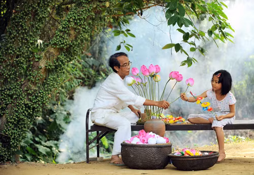 Làng hoa giấy cổ Thanh Tiên ảnh 1