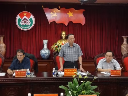 Đồng chí Tô Huy Rứa làm việc với lãnh đạo tỉnh Đắk Nông ảnh 1