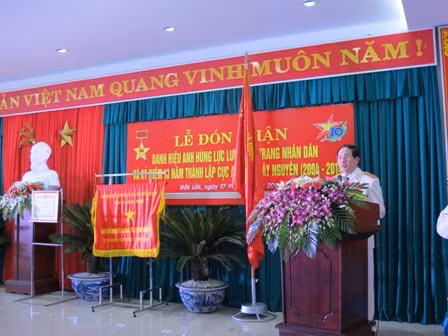 Cục An ninh Tây Nguyên đón nhận danh hiệu Anh hùng LLVT nhân dân ảnh 1