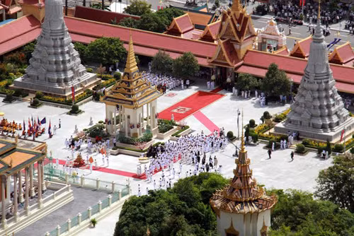 Nghi lễ rước tro cốt cựu Vương Norodom Sihanouk ảnh 3