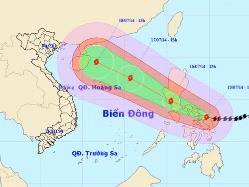 Hàng trăm nghìn người sơ tán do bão Rammasun ảnh 1