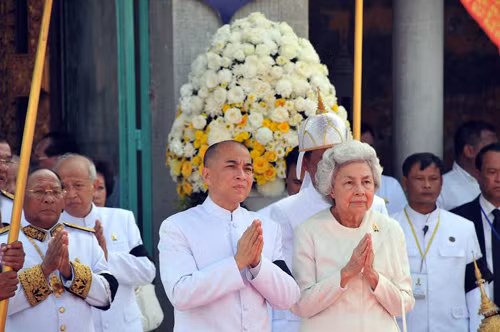 Nghi lễ rước tro cốt cựu Vương Norodom Sihanouk ảnh 2