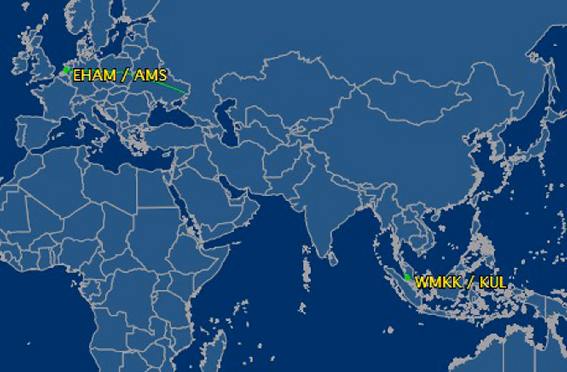 Bộ Quốc phòng Nga tuyên bố về tai nạn máy bay Malaysia ảnh 1