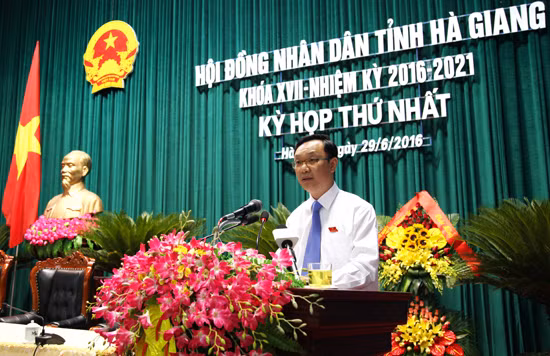 Ông Thào Hồng Sơn trúng cử Chủ tịch HĐND tỉnh Hà Giang ảnh 1