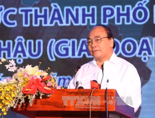 Thủ tướng dự lễ khởi công một số công trình quan trọng tại TP Hồ Chí Minh ảnh 1