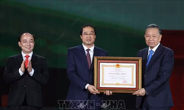 Tổng Bí thư, Chủ tịch nước Tô Lâm: Thái Nguyên cần phấn đấu là địa phương có hạ tầng đồng bộ, quản trị hiện đại