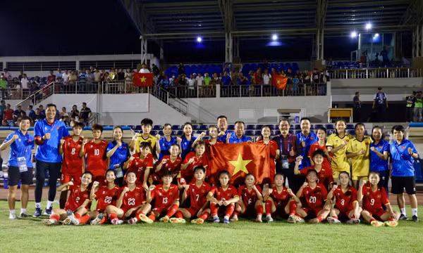 U17 nữ Việt Nam giành vé vào Vòng Chung kết Giải Bóng đá U17 nữ châu Á 2027