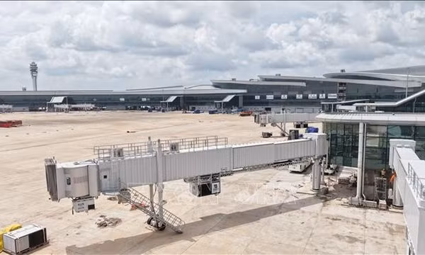 Sân bay Long Thành tăng tốc, nhiều gói thầu hoàn thành gần 100%