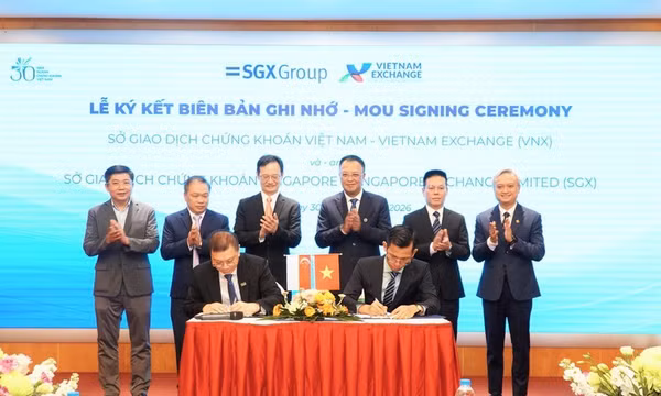 Việt Nam - Singapore thúc đẩy kết nối thị trường vốn