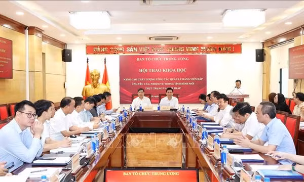 Nâng cao chất lượng công tác quản lý đảng viên đáp ứng yêu cầu, nhiệm vụ trong tình hình mới