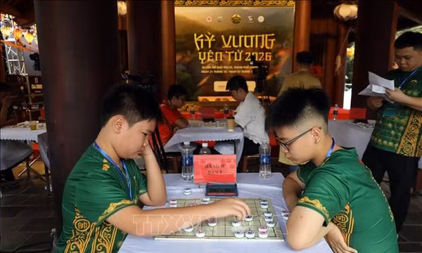 Khai mạc Giải cờ tướng 'Kỳ vương Yên Tử' 2026