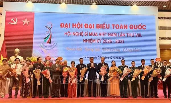 Nghệ sĩ Phạm Anh Phương tái đắc cử Chủ tịch Hội Nghệ sĩ Múa Việt Nam nhiệm kỳ 2026-2031