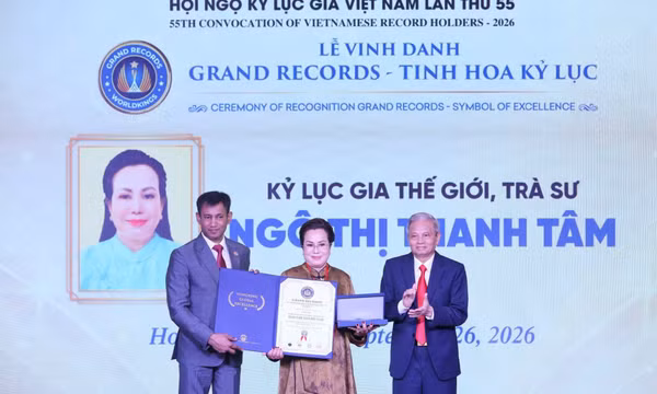 Kỷ lục thế giới từ hành trình gìn giữ văn hóa trà Việt