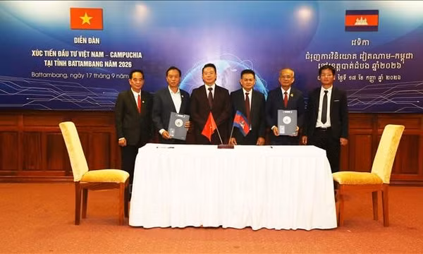 Việt Nam - Campuchia đẩy mạnh hợp tác đầu tư thực chất, đi vào chiều sâu