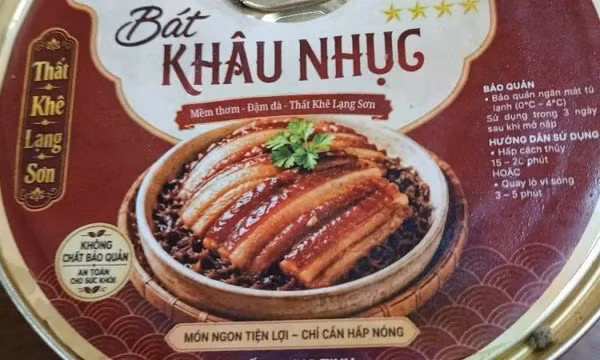 Dùng ChatGPT thiết kế nhãn mác 'Khâu nhục Thất Khê Lạng Sơn' để lừa khách hàng
