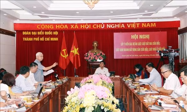 Thiết lập khuôn khổ pháp lý đồng bộ, minh bạch về đất đai, nhà ở
