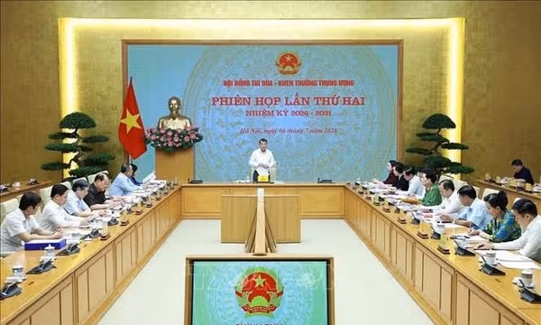 Ban hành Quy chế làm việc của Hội đồng Thi đua - Khen thưởng Trung ương