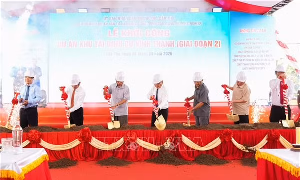Cần Thơ khởi công Khu tái định cư Vĩnh Thạnh giai đoạn 2