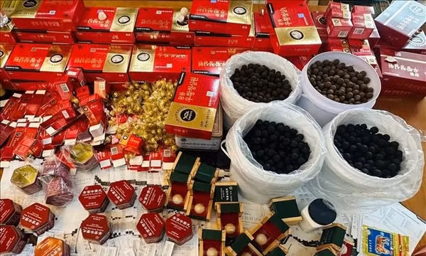 Triệt phá đường dây sản xuất, buôn bán thuốc An Cung và mỹ phẩm giả quy mô lớn