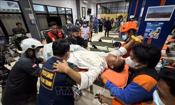 Vụ chìm tàu trên biển Java: Indonesia mở rộng chiến dịch tìm kiếm dưới nước