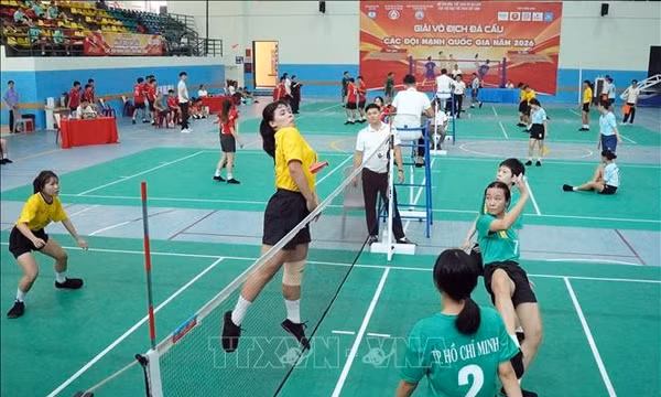 Khai mạc Giải vô địch Đá cầu các đội mạnh Quốc gia năm 2026