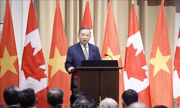 Phát biểu chính sách của Tổng Bí thư, Chủ tịch nước Tô Lâm tại Nghị viện Canada