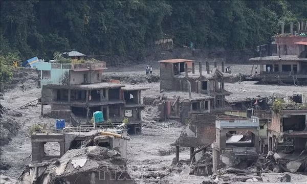 Khoảng 300.000 người tại Nepal có nguy cơ gặp rủi ro do lũ lụt