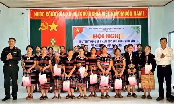 Nhiều hoạt động thiết thực hướng về phụ nữ vùng biên
