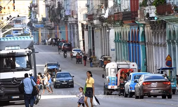 Người dân tại La Habana, Cuba. Ảnh: THX/TTXVN phát
