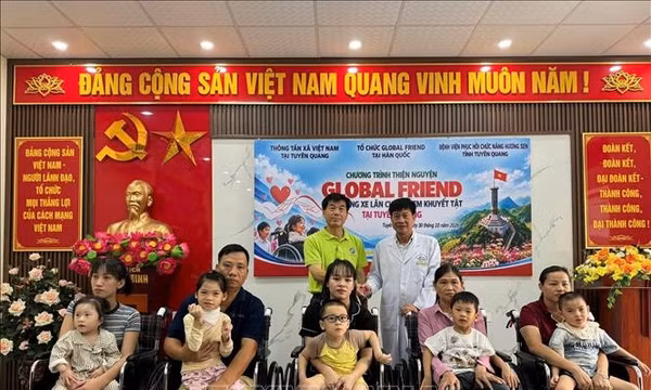 Nghĩa tình từ những người bạn Hàn Quốc