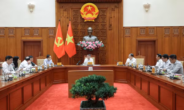 Thủ tướng Lê Minh Hưng chủ trì cuộc họp về tiến độ chuẩn bị Năm APEC 2027