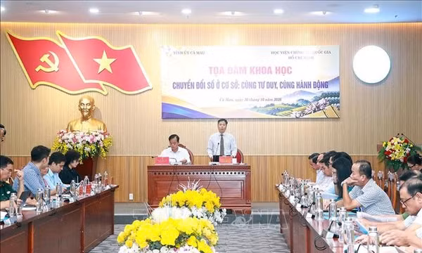 Chuyển đổi số ở cơ sở: Cùng tư duy, cùng hành động
