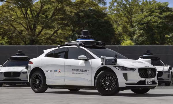 Tokyo dự kiến ra mắt dịch vụ taxi không người lái đầu tiên vào 2027