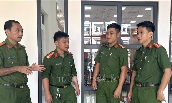 Người chiến sĩ công an tận tâm vì nhân dân