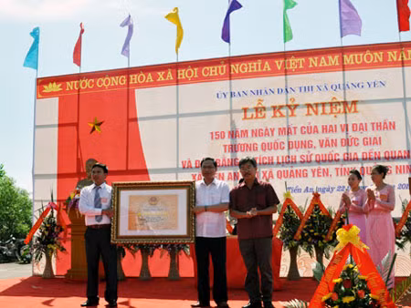 Đền Quan Đại và hai vị công thần thời Nguyễn ảnh 1