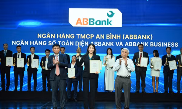 ABBank được vinh danh tại Giải thưởng Chuyển đổi số Việt Nam 2026