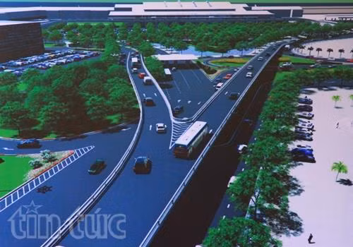 Khởi công hai cầu vượt giảm tải kẹt xe sân bay Tân Sơn Nhất ảnh 4