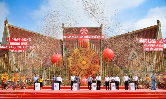 Hà Nội phát động hưởng ứng Ngày Văn hóa Việt Nam 2026
