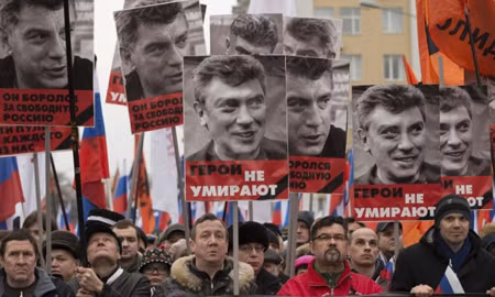 Nga bắt thêm 2 nghi phạm trong vụ sát hại ông Nemtsov ảnh 1