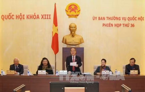 Khai mạc Phiên họp thứ 36 Ủy ban Thường vụ Quốc hội ảnh 1