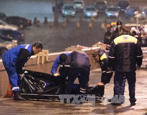 Nhận dạng một số nghi phạm trong vụ bắn ông Nemtsov ảnh 1