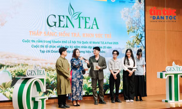 Người trẻ tìm kiếm ý tưởng khởi nghiệp sáng tạo từ trà Việt
