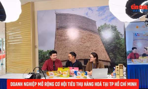 Doanh nghiệp mở rộng cơ hội tiêu thụ hàng hóa tại TP Hồ Chí Minh