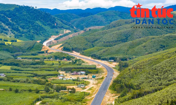 Hình ảnh cao tốc Khánh Hòa - Buôn Ma Thuột dự kiến thông xe vào cuối năm 2026