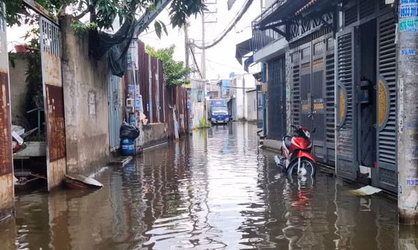 TP Hồ Chí Minh: Nhiều điểm ngập sâu hơn năm trước